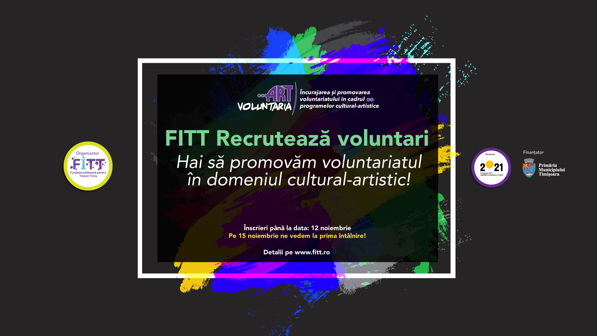 FITT recrutează voluntari