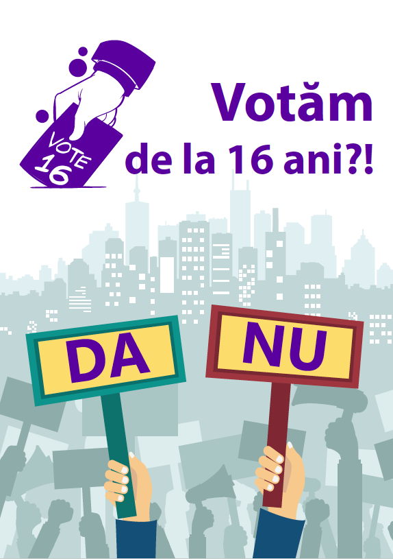 VOTĂM DE LA 16 ANI?! - FITT a realizat prima broșură din România despre votul de la 16 ani