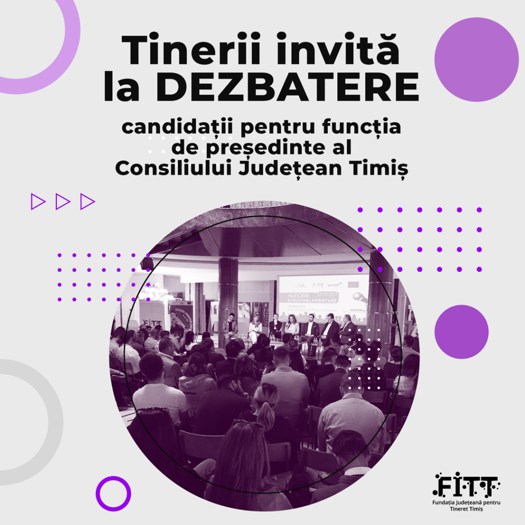 Lista candidaților care vor participa la dezbaterea organizată de FITT (21.09.2020)