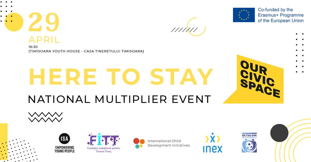 National Multiplier Event – HERE TO STAY