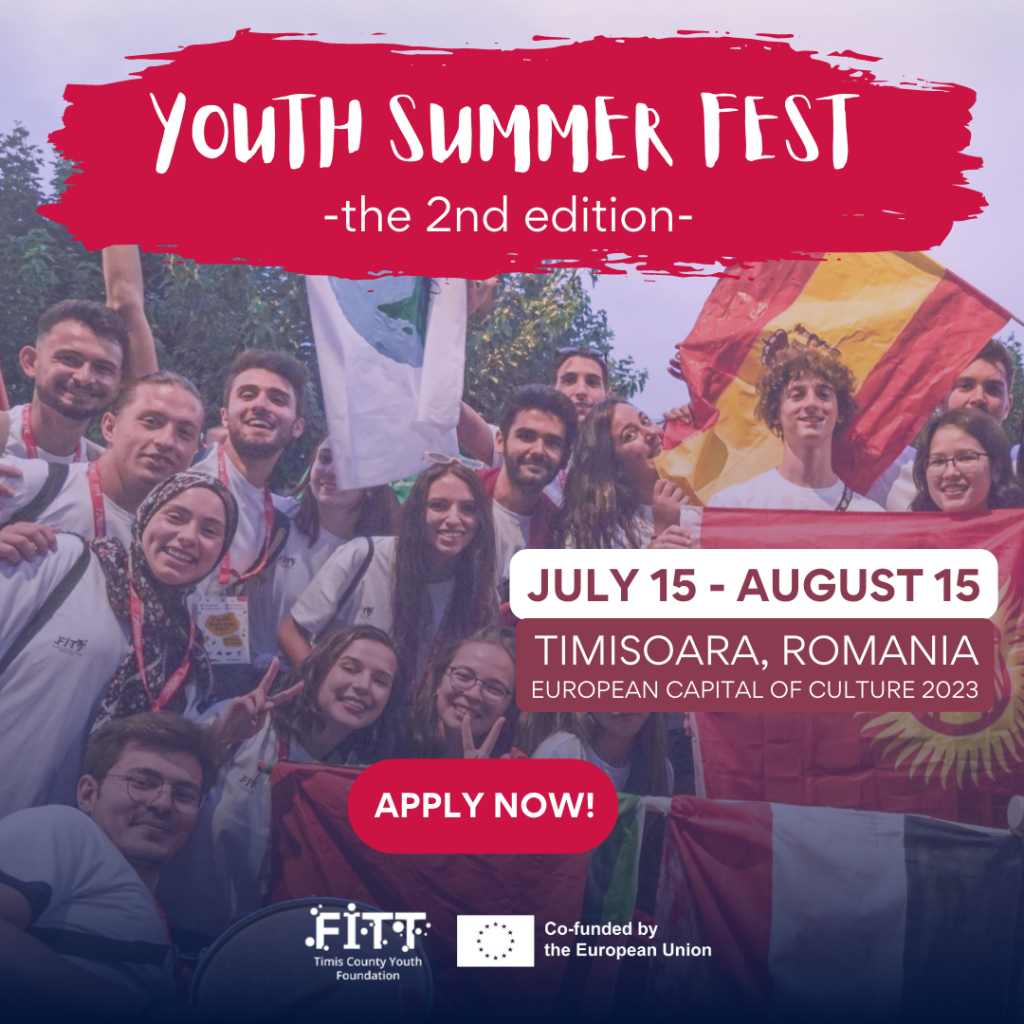 Volunteers needed for Youth Summer Fest II in Timisoara!