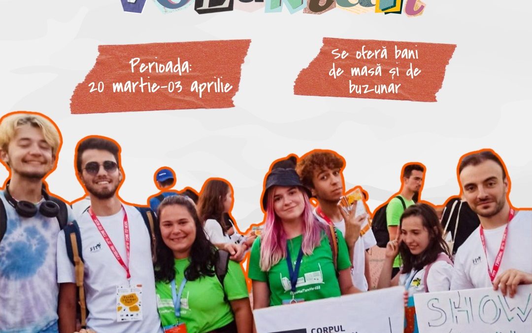 Oportunitate de voluntariat timp de două săptămâni în Timișoara!