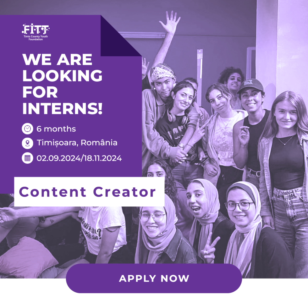 FITT is looking for interns on content creation