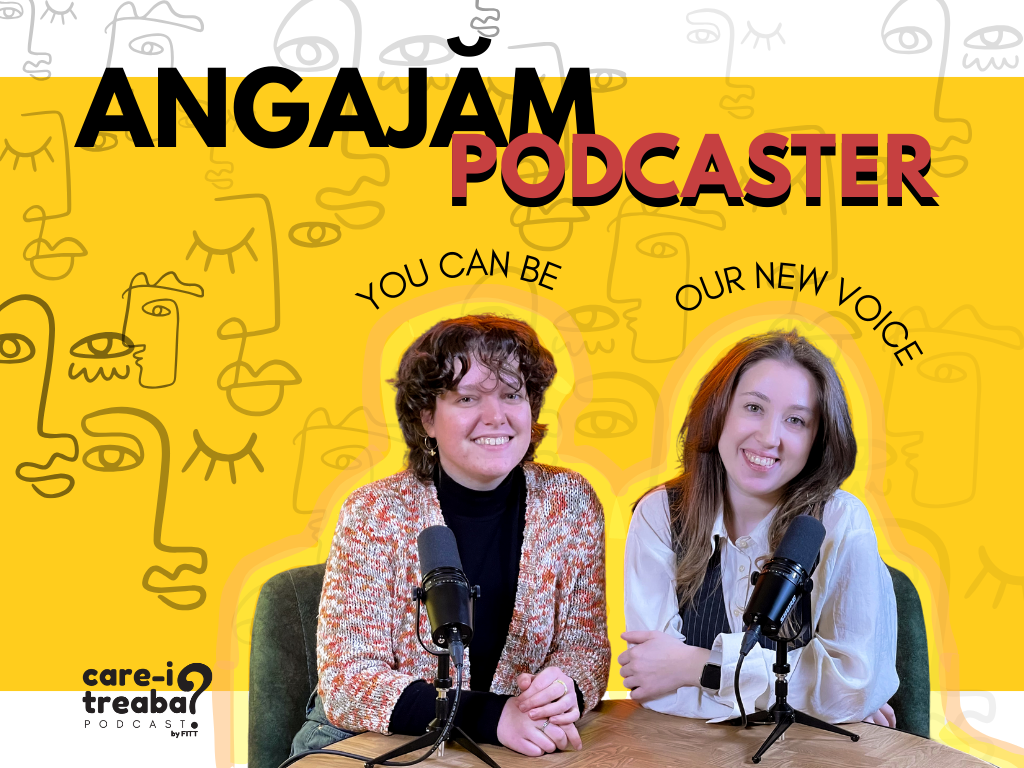 Angajăm! Podcaster part-time