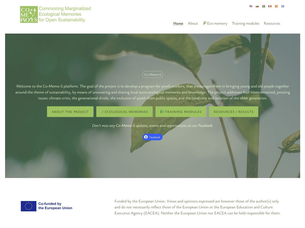 The Co-memo-s website is online!