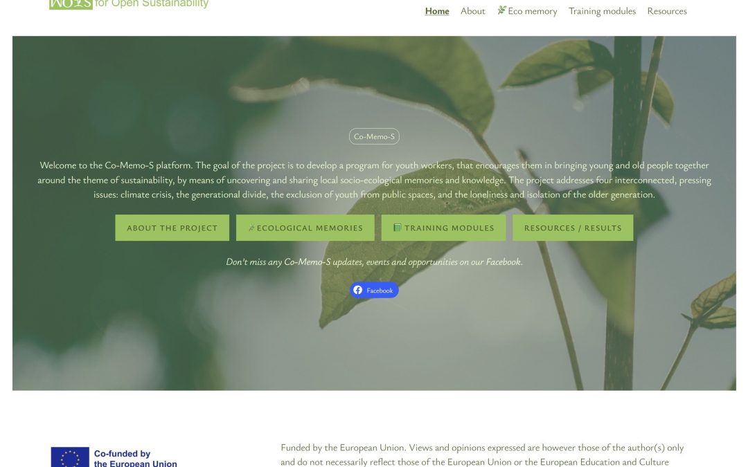 The Co-memo-s website is online!
